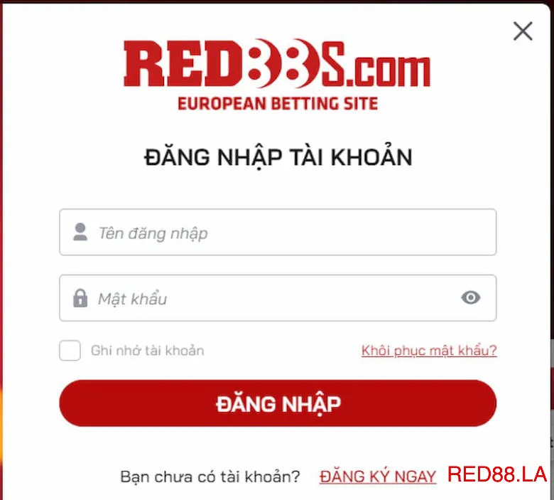 Đăng nhập RED88 để trải nghiệm thế giới cá cược vô cùng sôi động