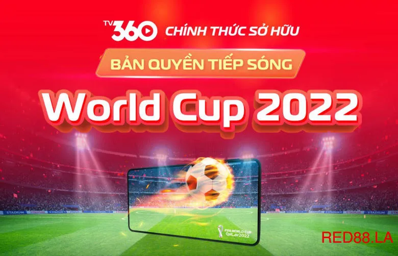 Xem bóng đá trực tiếp tại Red88 thông qua ứng dụng TV360